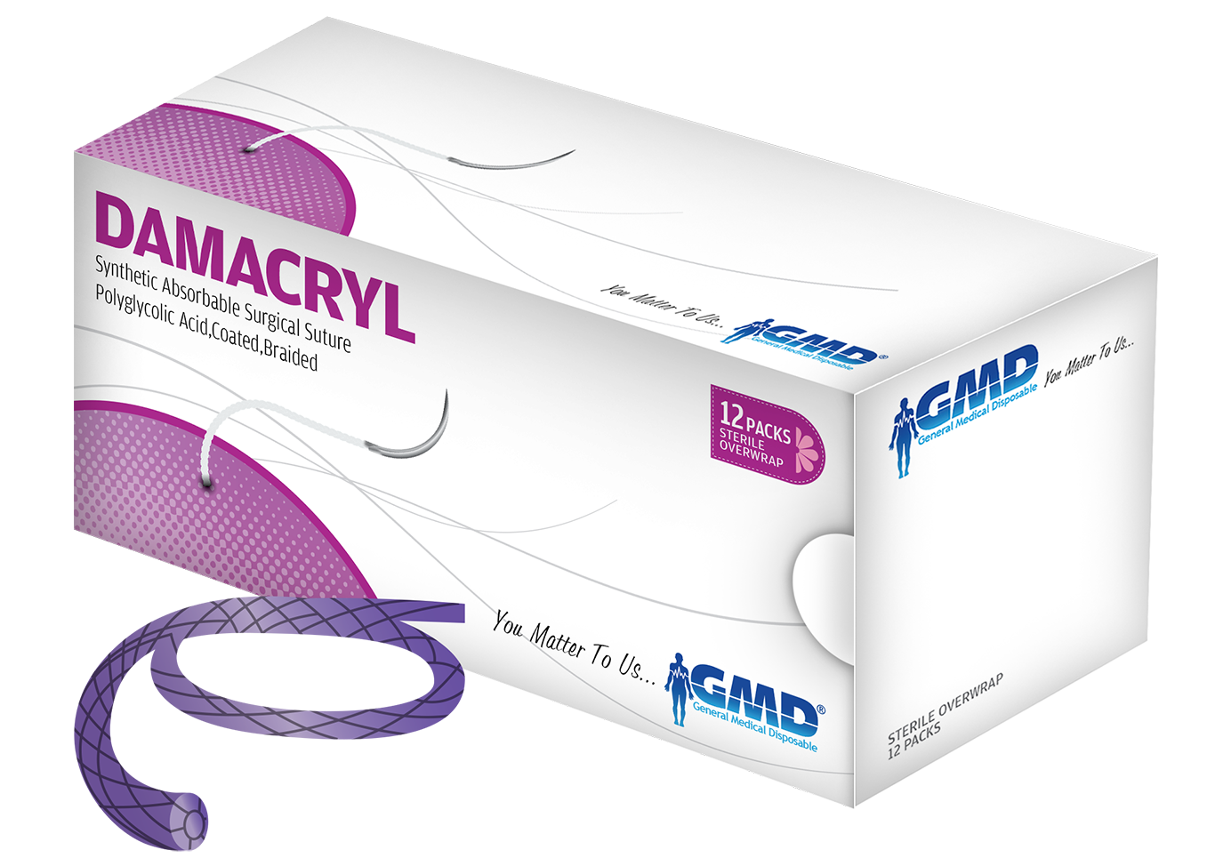 Damacryl emilebilir sütür