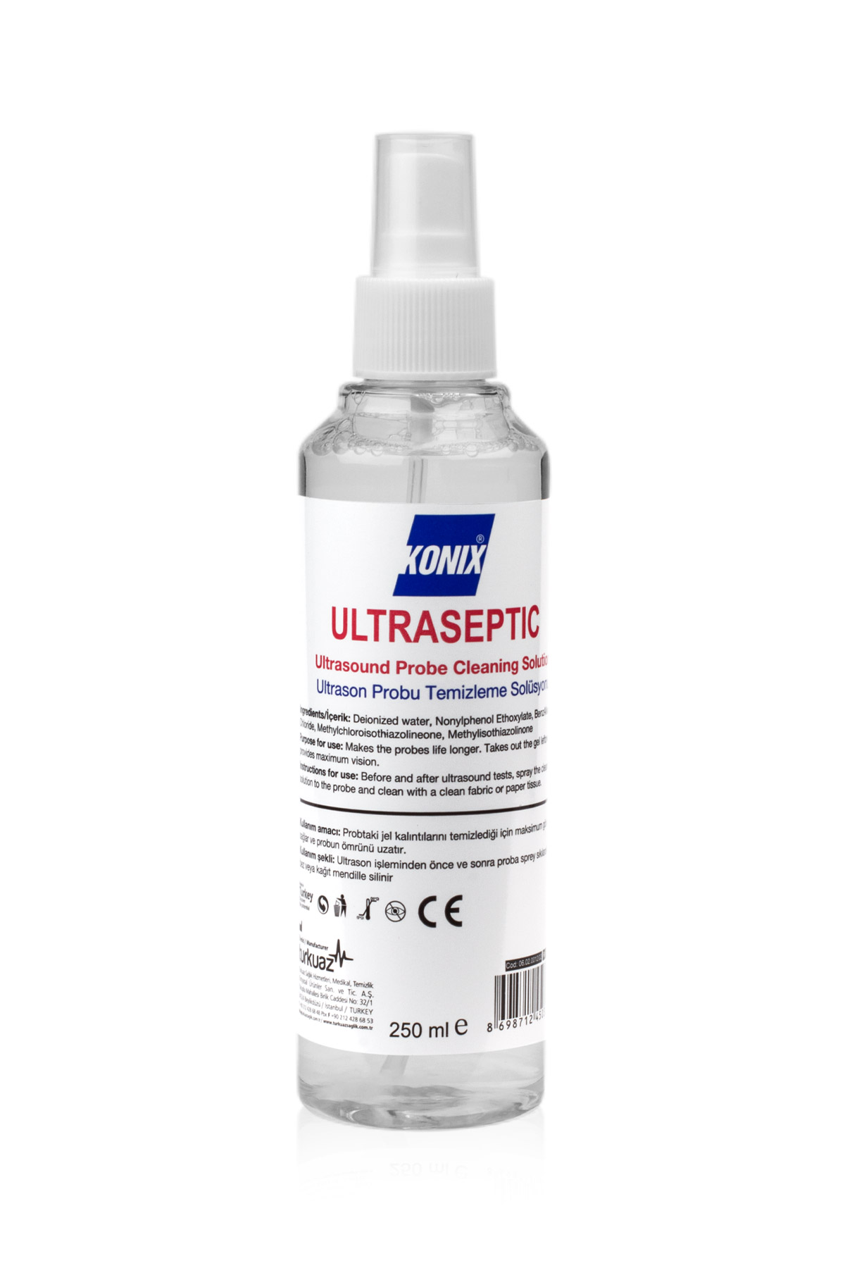 ULTRASON PROB TEMİZLEME SOLÜSYONU