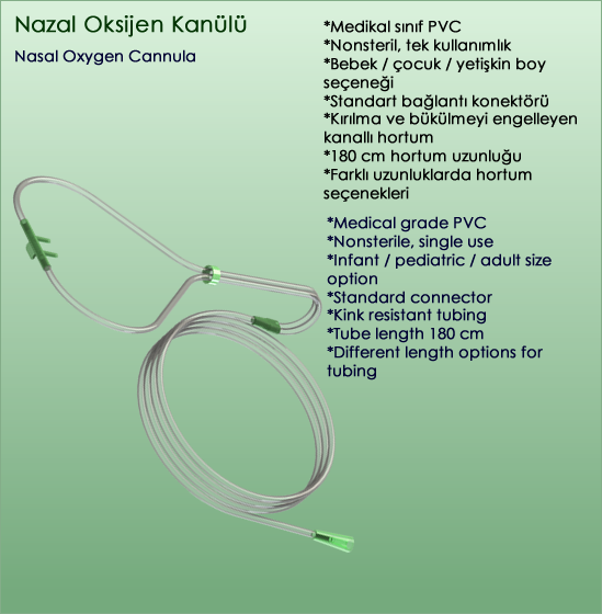 nazal oksijen kanülü